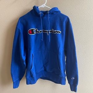 Classic logo champion hoodie